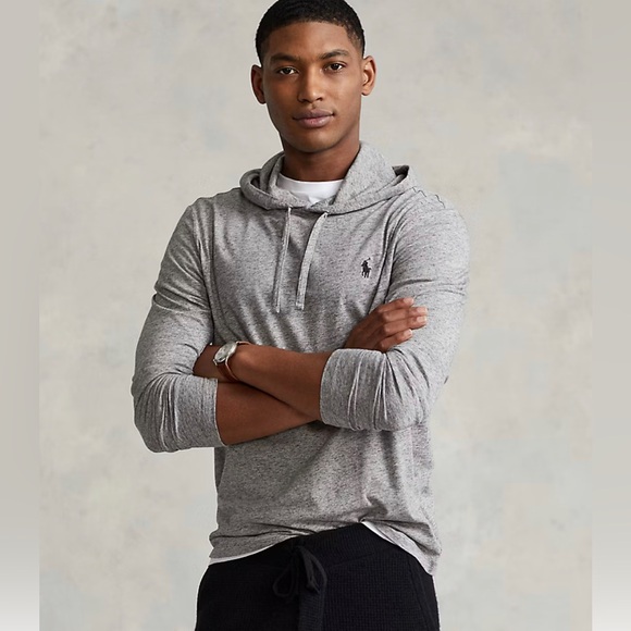 Ralph Lauren Other - POLO Ralph Lauren gray long sleeve hooded t-shirt. Men’s size medium